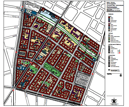 Plan Sanierungsgebiet Helmholtzplatz - Quelle Senatsverwaltung